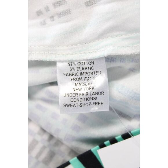 Anni Kuan Womens Striped Button Down Belted Dress Multi Colored Size 10 - Picture 5 of 6